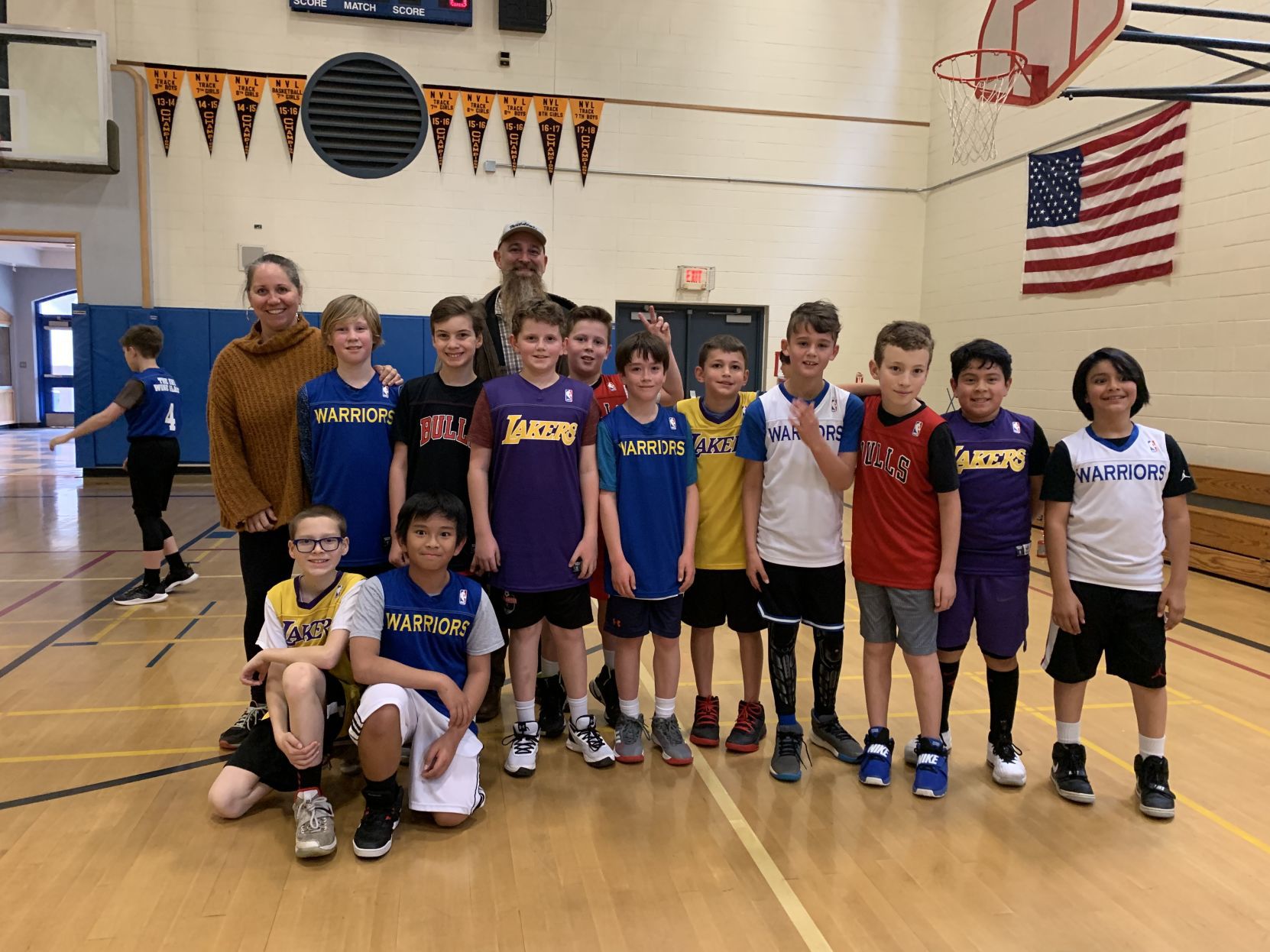 U12 Upvalley boys basketball